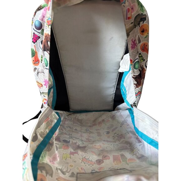 Jansport Full-Size Backpack With Fun Emoji & Animal Print - Picture 9 of 9